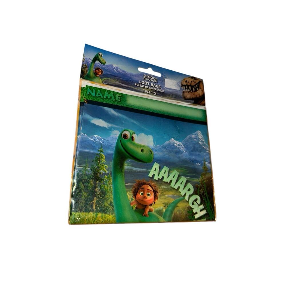 Disney The Good Dinosaur Loot Bags Party‎ Favor Bags 8 Count Sealed Birthday